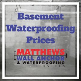 basement waterproofing pricing for Pittsburgh, PA