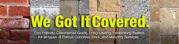 Concrete, brick, and masonry sealer guide by RadonSeal